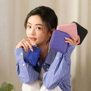 【Premium Authentic】PA 晨．Bunny兔真皮短夾-附彩盒-多色任選(PA 真皮 短夾 皮夾 情人節禮物 拉鍊)