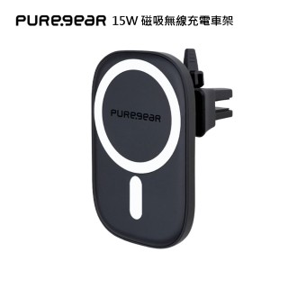 【PureGear】MagSafe磁吸無線充電車架(15W)