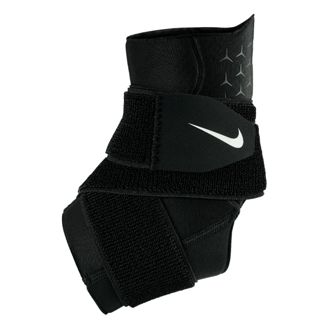 【NIKE 耐吉】護踝套 PRO 調節式 運動 黑 N1000673010