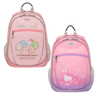 【IMPACT 怡寶】凱蒂貓／角落生物輕量聯名成長型護脊書包(國小 小學 兒童 學生)｜momo限定