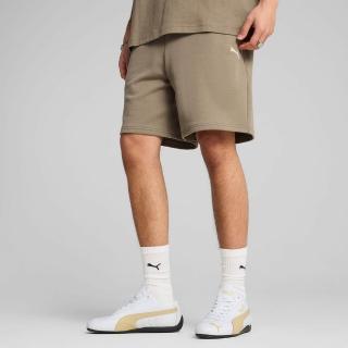 【PUMA】短褲 男 7吋運動褲 中腰 寬鬆版型 歐規 ESS 棕 62965483