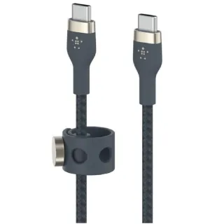 【BELKIN】Belkin BOOST↑CHARGE PRO Flex USB-C to USB-C 傳輸線1M(CAB011bt1M)
