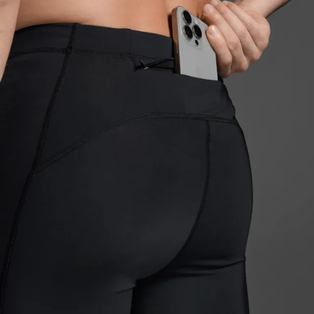 【2XU】M Aero Compression Tights 男士 全長暢跑壓縮褲 黑(2X24NSM731399)