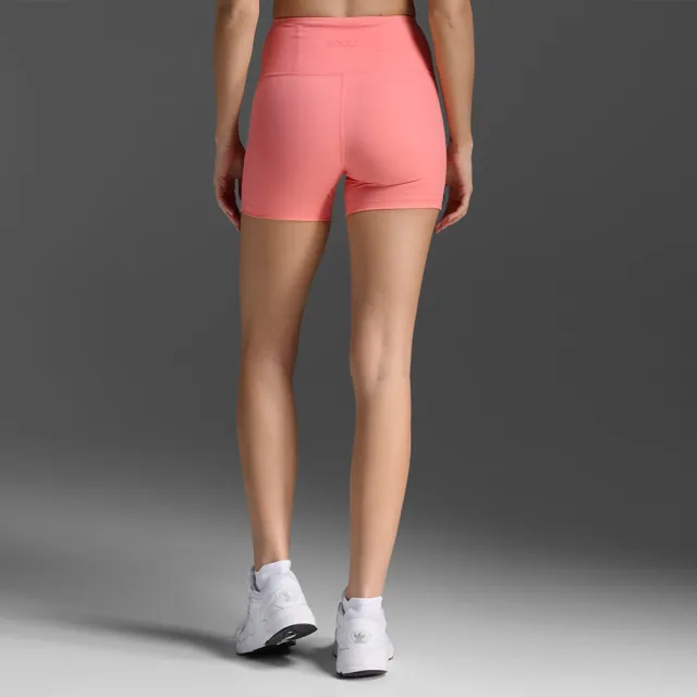 【2XU】W Form Soft Touch Hi-Rise Compression Shorts 女士 4吋高腰柔感壓縮短褲 粉(2X24SSW730411)