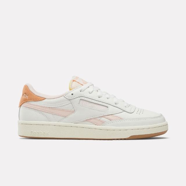 【REEBOK】Club C Revenge Vintage 女 運動休閒鞋 舒適 穿搭 米 粉紅(100209063)