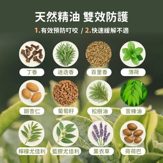 【Mibobebe】虎林-加強型天然精油防蚊乳液/噴霧★30ml*5入組(長效雙效防蚊液 隨身瓶 防小黑蚊 天然防蚊)