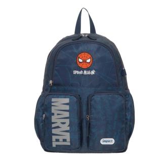 【IMPACT 怡寶】蜘蛛人A4後揹包-深藍 IMQMVSD01NY(★Spider-Man精緻刺繡質感★)
