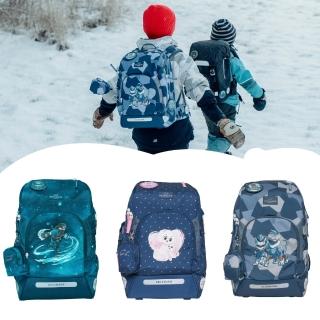 【Beckmann】AIR FLX擴充護脊書包 20-25L(低年級拉鍊款挪威書包/適合110-140cm身高)