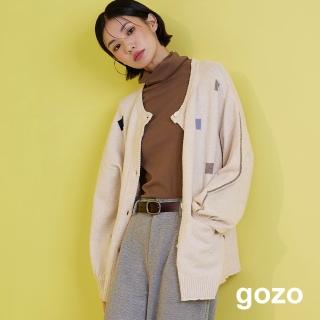 【gozo】HOT發熱高領長袖上衣(三色)