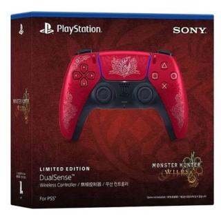 【SONY 索尼】PS5 DualSense 魔物獵人 荒野 限量款無線控制器(臺灣公司貨)
