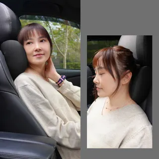 【OMyCar】3D人體工學車用頭枕-快(車用靠枕 車用頭頸枕 慢回彈記憶枕 慢回彈頭枕)