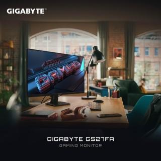 【GIGABYTE 技嘉】無線鍵鼠組★GS27FA 27型 IPS 180Hz電競螢幕(FreeSync/HDR/TUV護眼)