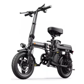 【小銳】摺疊電動車 自行車 電瓶車 代步車 代步車 助力車 電動自行車 代駕車(10AH 30KM 免掛牌)