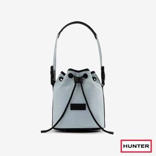 【HUNTER】REFINED粗針縫帆布抽繩水桶包(輕寧藍)