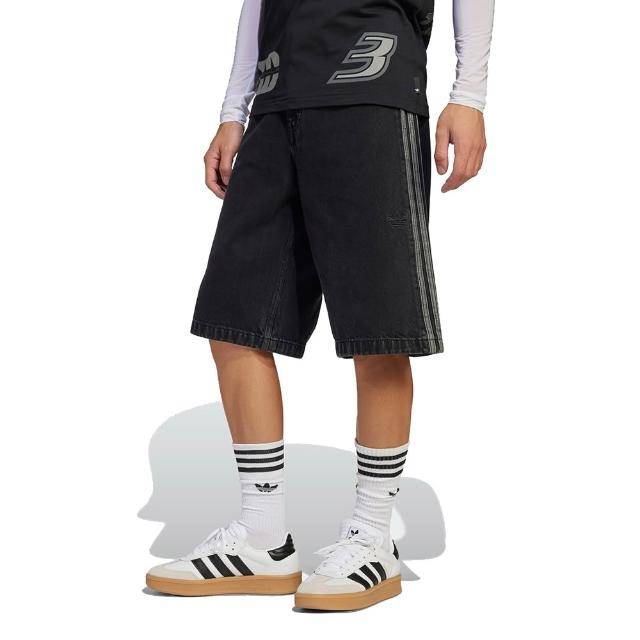 【adidas 愛迪達】牛仔丹寧 運動短褲 FIREBIRD SHORT 男 - JC6719