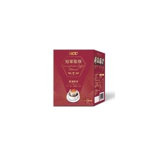 【UCC】即期品-買1送1 冠軍監修濾掛式咖啡10gx10入/盒(蜜漬醇香風味;共2盒)