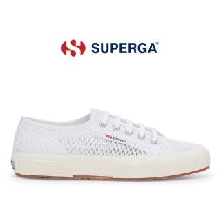 【SUPERGA】休閒鞋 女鞋 網面鞋 3750 經典系列 透氣 鏤空 白 S2135GW-001