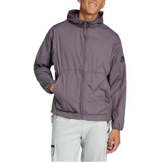 【adidas 愛迪達】連帽運動外套 M CE Q2 WB UPF 男 - JF3292