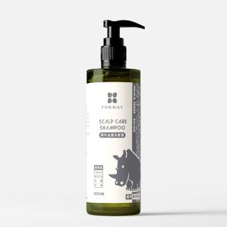 【芳美 FUNMAY】獸森林系列犀牛健髮洗髮露 500ml/罐(草本 胺基酸洗髮露 護髮洗髮精 潤澤 無矽靈 洗髮精)