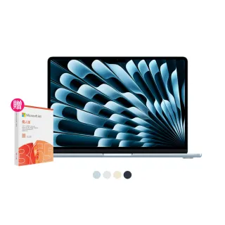 【Apple】微軟365個人版★Macbook Air 13.6吋 M4 晶片 10核心CPU 與 8核心GPU 16G/256G SSD(2025)