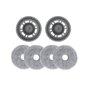 【齊格科技】追覓 X30 Ultra / X40 Ultra / X50 Ultra 副廠耗材專用拖布支架(贈送拖布x4)