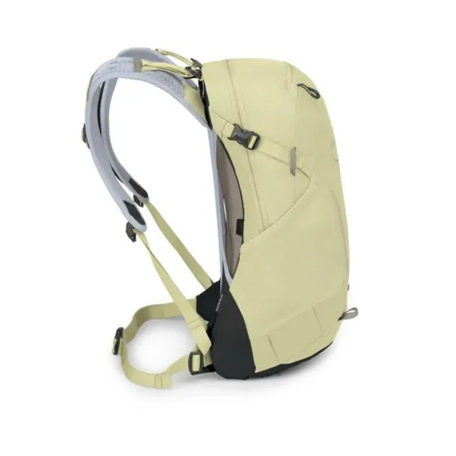 【Osprey】雙11 Hikelite 18 輕量網架背包 星塵黃/灰狼(健行背包 運動後背包 多功能背包)