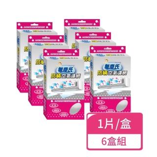 【無塵氏】防空氣濾網 37x60cm 1片/盒；六盒組(空氣清淨機濾網 冷氣濾網 防濾網)