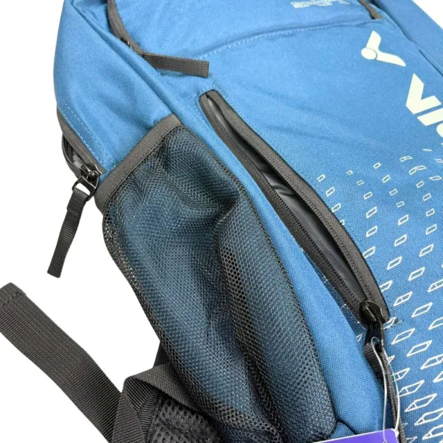 【VICTOR】雙11 羽球後背包可裝拍內附防水包 袋30x15x47cm丈青(CBR2001B)