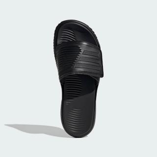 【adidas 愛迪達】拖鞋 男鞋 運動 ALPHARESPONSE SLIDE 2.0 黑 JP5397
