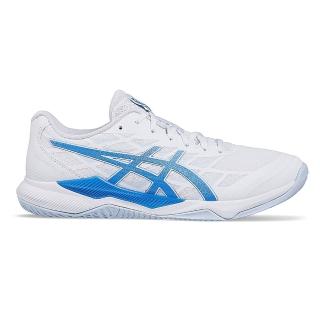 【asics 亞瑟士】排球鞋 羽球鞋 男鞋 運動鞋 寬楦 GEL-TACTIC 12 2E 白藍 1073A071-103