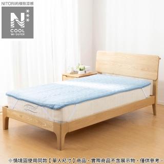 【NITORI 宜得利家居】極致涼感 純棉保潔墊 N COOL WSP BL 雙人(極致涼感 純棉保潔墊 保潔墊 純棉)