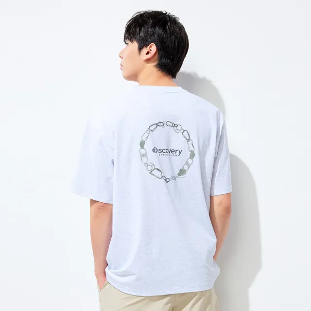 【Discovery Expedition】Freshvent 印花短袖T恤 上衣(DXRS8E053-MGL)