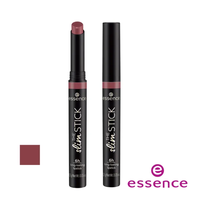 【essence 艾森絲】天生名模霧面唇膏1.7g(6色可選)