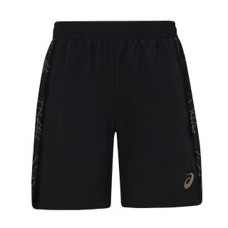 【asics 亞瑟士】短褲 男 運動褲 亞規 黑 2031F209-001