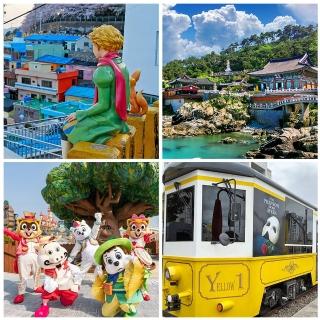 【7月-9月↘】易起超極愛釜邱五日-樂天世界、渠道滑車、紅酒隧道、海岸列車(不進參肝 早去晚回玩足五日)