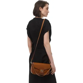 【LA MARTINA】交換禮物 義大利原裝進口 限量2折 頂級皮革肩背包 1814P 全新專櫃展示品(琥珀色)