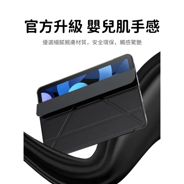 【OMG】iPad 第11代 11吋 A16 2025版 變形金剛智能休眠喚醒平板皮套 ipad11多折帶筆槽平板保護套
