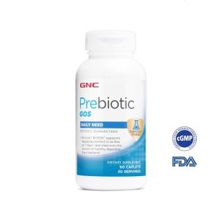 【GNC 健安喜】益生質寡醣食品錠 60粒/瓶(改變細菌叢生態/調節生理機能/促進益菌的生長與定殖)