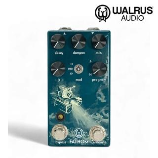 【WALRUS AUDIO】Fathom Multi-Function Reverb 效果器／創新頂級品牌(單顆 綜效 空間系效果 綜合效果器)