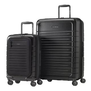 【美式賣場】Samsonite 新秀麗 Variate行李箱 2入組 曜石黑/軍墨綠(22吋 + 29吋)