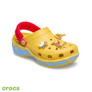 【Crocs】女鞋 維尼小熊聯名系列 經典雲朵克駱格 洞洞鞋(211092-90H)