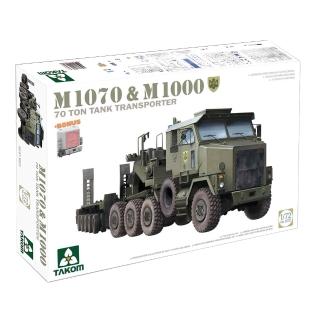 【PowerFalcon】1/72 M1070&M1000 70噸戰車拖車 坦克運輸車(Takom 5021 三花模型 模型組裝)