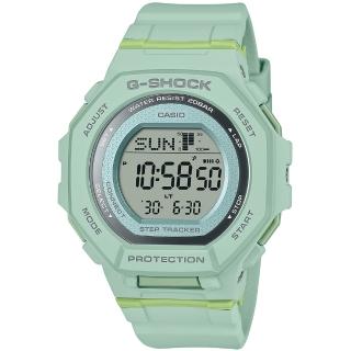 【CASIO 卡西歐】G-SHOCK 藍芽 八角防護運動計步手錶 雙11 優惠(GMD-B300-3/速)