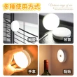 【夢巴黎】LED 圓型磁吸感應燈 多入組(感應燈 小夜燈 人體感應燈 LED感應燈 床頭燈 磁吸感應燈 展示燈)