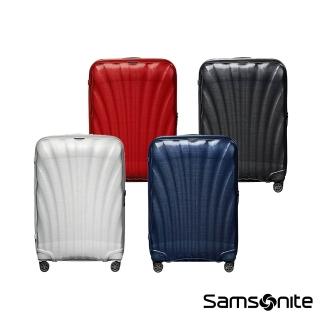 【Samsonite 新秀麗】28吋 C-LITE 強韌超輕量Curv大容量頂級行李箱/旅行箱/貝殼箱(多色可選)
