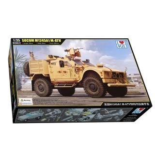 【PowerFalcon】1/35 美國M-ATV防地雷反伏擊全地形M1245A1特種作戰裝甲車(Trumpeter 小號手 63554)