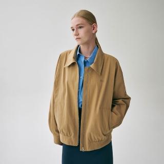 【MARDI MERCREDI】緞帶造型外套 褐色 翻領 COTTON RIBBON JACKET