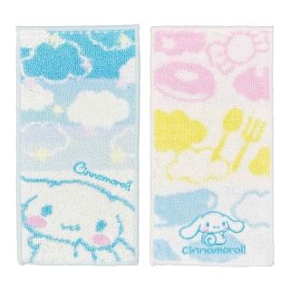 【Marushin 丸真】三麗鷗 純棉刺繡口袋小毛巾 二入組(大耳狗)