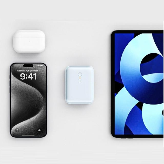【AUKEY】CUBIE PB-Y55 10000mAh 22.5W PD快充口袋行動電源 37Wh 可上飛機(掌心時尚 隨充隨走)