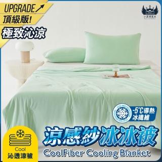 【小老闆寢具】頂級版急凍涼感冰冰被 涼感紗冰冰被(薄被 涼被 夏被 冰涼被)